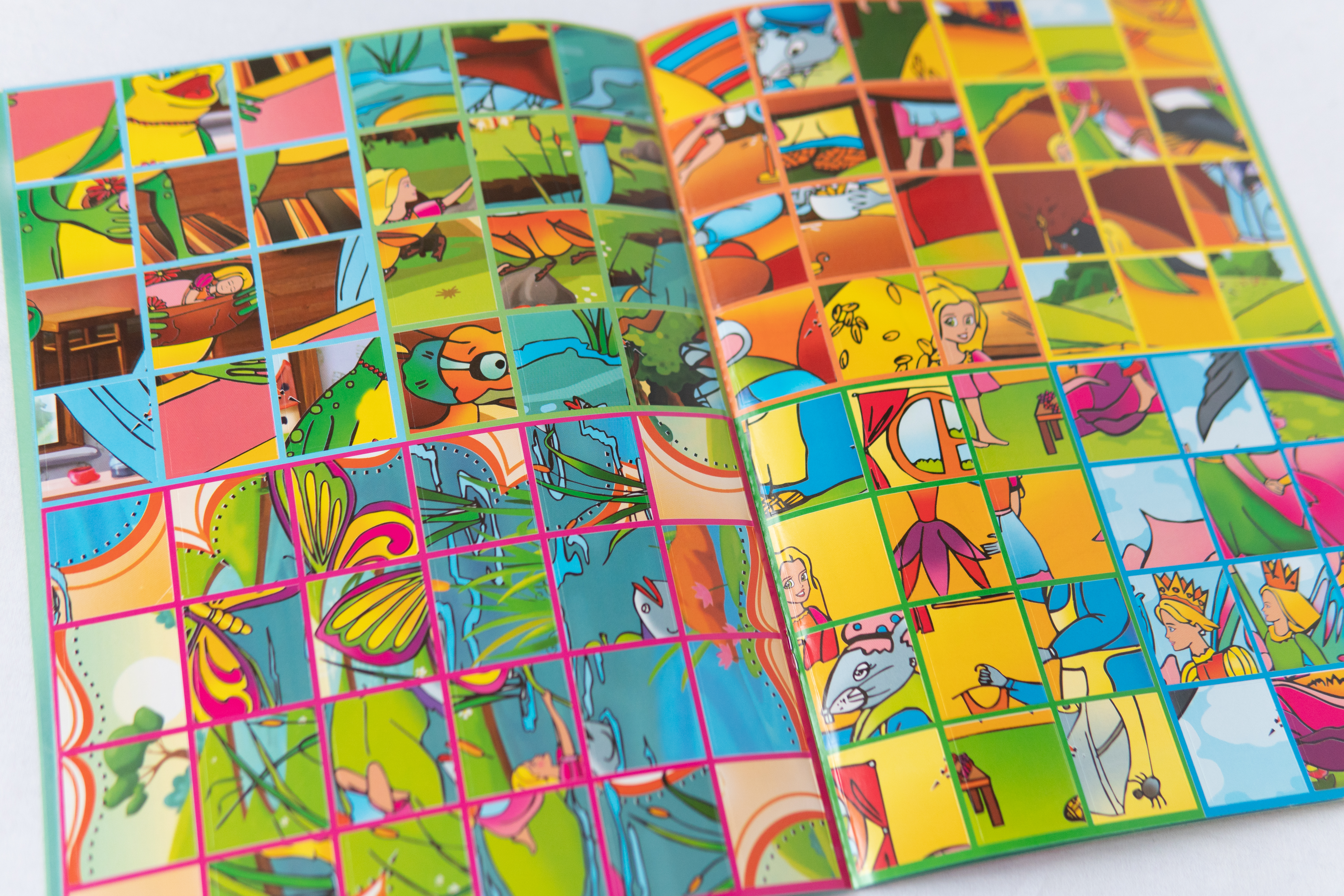 Malbuch mit Puzzle-Aufklebern Däumelinchen/Malbuch mit Puzzle-Aufklebern Däumelinchen
